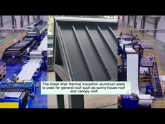 알루미늄 그레이트 월 지붕 패널